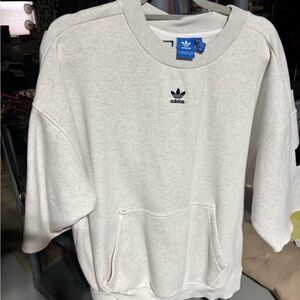 adidas Cream Sweatshirt